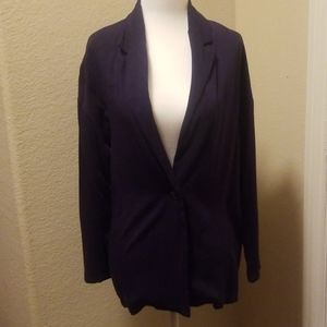 Forever 21 Navy Blue Blazer